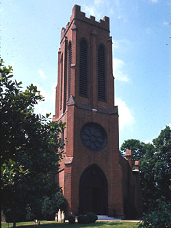 photograph of Trinity Episcopal Church in Staunton, VA